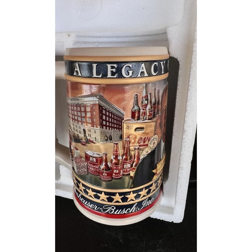 Anheuser Busch Family Series August A. Busch Sr. 2002 State Convention Stein